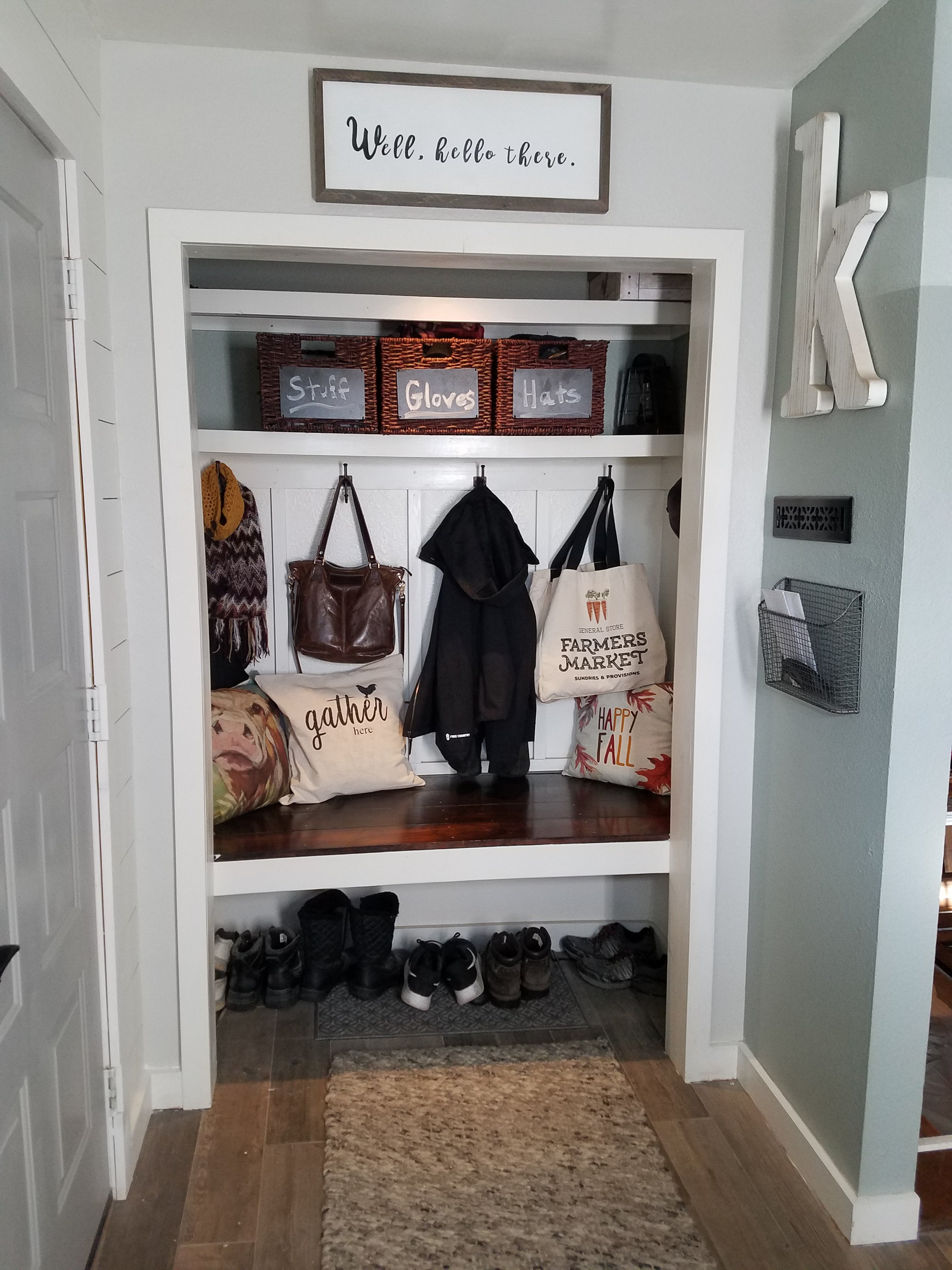 Entryway Makeover Reveal